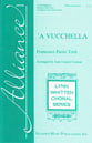 A Vucchella TTBB choral sheet music cover